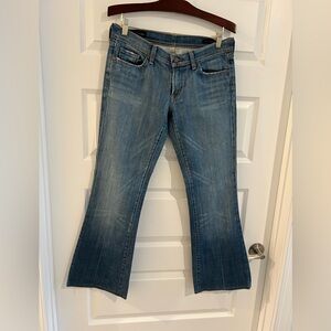 Citizens of Humanity Y2K Ingrid Low Rise Flare Jeans Blue Size 30